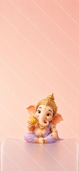 พระพิฆเนศถือโมทกะ