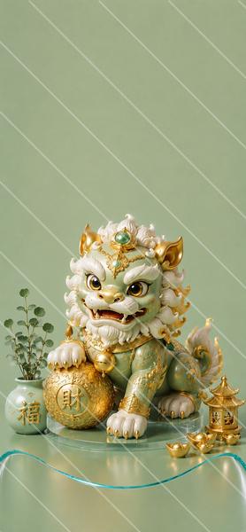 สิงโตจีนพิทักษ์ทรัพย์