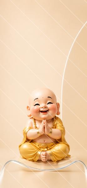 พระสังกัจจายน์น้อยแผ่อบอุ่น