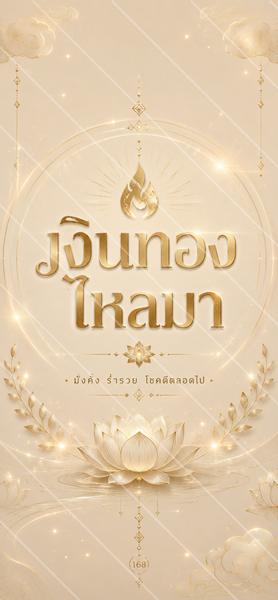 เงินทองไหลมา