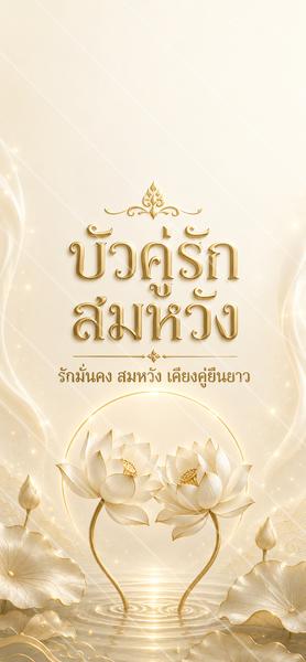 บัวคู่รักสมหวัง